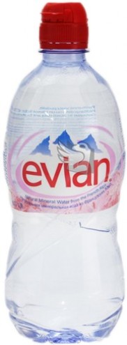 Эвиан вода без газа спорт пэт. 0.75 (6 шт.)