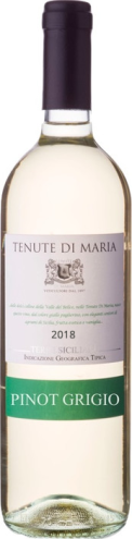 Тенуте Ди Мария Пино Гриджио, 2018
