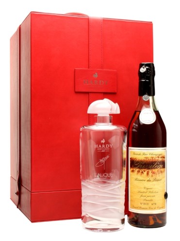Арди Привилеж Гранд Фин Шампань в декантере и подарочной упаковке (кожа)