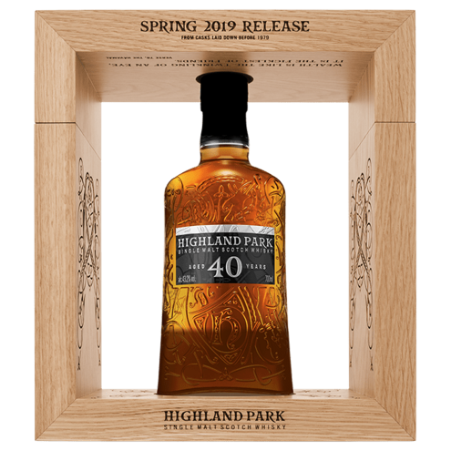 Хайлэнд Парк 40 лет (Выпуск - Весна 2019) в подарочной упаковке из дерева