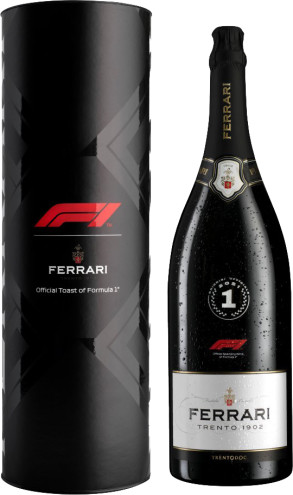 Феррари Брют Формула 1 Тренто в подарочной упаковке (туба)