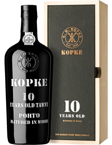 Копке Порто 10 лет в деревянной коробке
