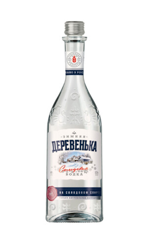 Зимняя деревенька на солодовом спирте Альфа