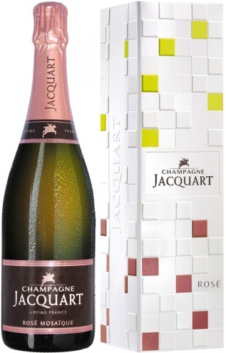 Шампань Жакарт Розе Мозаик в подарочной упаковке